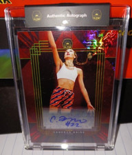 2023 CAMERON BRINK AUTO 5/5 SUPER GLOW CB-3 RED RC CARD #5/5