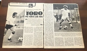 Clipping Ausschnitt Artikel Fußball Stier stärker denn je Serie A '76 - '77 - Bild 1 von 1