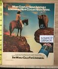 Lowenbrau Beer Vintage 1985 Print Ad: Cooler Heads Prevail Bear Scene