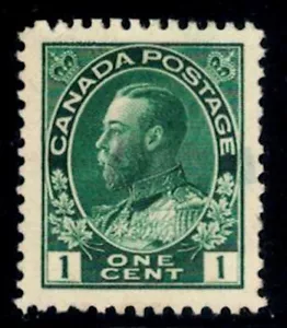 Canada Stamp #104 - King George V (1911) 1¢ MNG - Picture 1 of 1