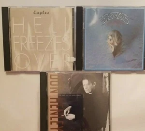Eagles Don Henley 3 CDs Greatest Hits, Hell Freezes Over, End of the Innocence - Picture 1 of 10