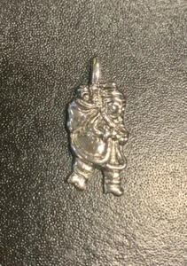 Sterling Silber Weihnachten Weihnachtsmann Charm - Bild 1 von 3
