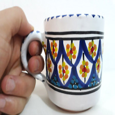 Keramik Kaffeetasse Tasse Handarbeit Studio Kunst handbemalt signiert...