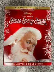 Disney's The Santa Clause 3-Movie Collection (Blu-ray/NO DIGITAL) Has Slipcover - Picture 1 of 2