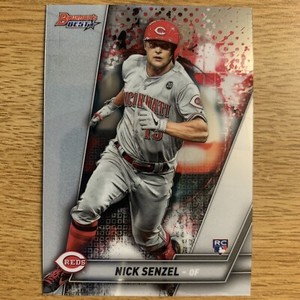 2019 Bowmans Best Nick Senzel RC #12 Cincinnati Reds Rookie