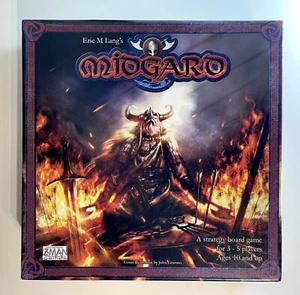 Midgard (2007) - Board Game - Z-Man Games - UNPUNCHED / SEALED Cards - MINT - Picture 1 of 10