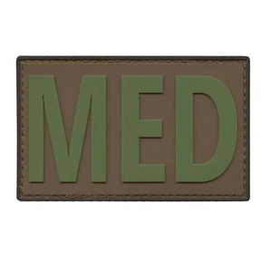 MED paramedic EMS medic PVC multicam morale IFAK tactical rubber patch - Picture 1 of 2