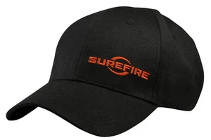 Surefire Adjustable Logo Cap BLACK - Picture 1 of 2