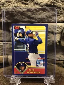 2003 Topps Opening Day Alex Rodriguez MINI Rangers Game Scratch Off * Unusedđź‘€ - Picture 1 of 2