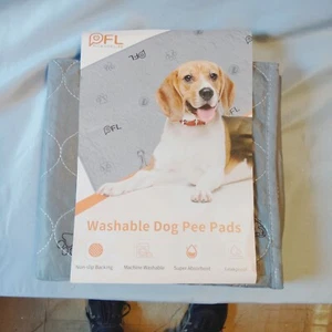 PFL Washable Pee Pads for Dogs - Reusable Puppy Pads Pet Training 18" x 23" - Picture 1 of 2