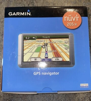 Garmin Nuvi 205W Car Auto GPS Unit 4.3" Touchscreen Works great!! - Image 1 of 4