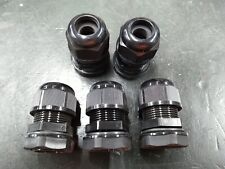 (Lot of 5) Amphenol LTW 6-13mm Cable Gland Strain Relief Cord Grip