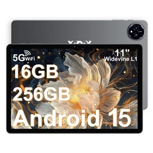 2025 NEW Tab FHD Android 15 Tablet 11Inch 16GB+256GB 8000mAh PC 13MP Widevine L1 - Picture 1 of 10