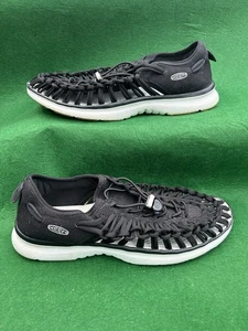 Keen Uneek schwarze Paracord-Sandalen Damengröße 10,5 sehr guter Zustand - Bild 1 von 8