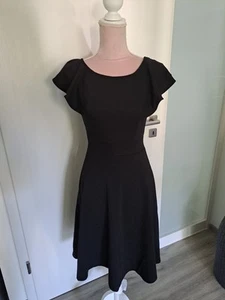 Damen A-Linie Kleid mit Rüschen, schwarz,Gr.S ,Top Zustand!!! - Bild 1 von 6
