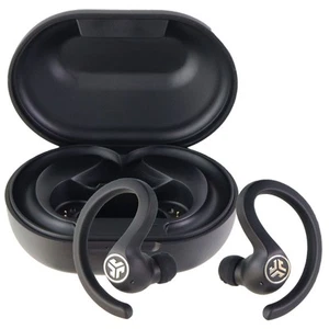 JLab Audio JBuds Air Sport True Wireless Bluetooth Earbuds + Case - Black - Picture 1 of 3