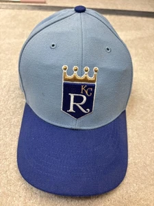 Kansas City Royals Hat Cap Snap Back One Size Blue MLB Baseball Cooperstown - Picture 1 of 8