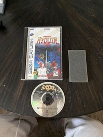 Sega Saturn Game Virtual Hydlide CIB Complete In Box 