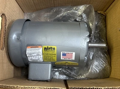 BALDOR,M8001,MOTOR 1/2HP 1725RPM 230/460V 3PH 56 CUADRO NOS Foto 1 de 4