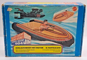 BIG JIM GOMMONE FANTASCAFO SEA JET 8927 MATTEL VINTAGE 1979 NEW IN BOX - Foto 1 di 13