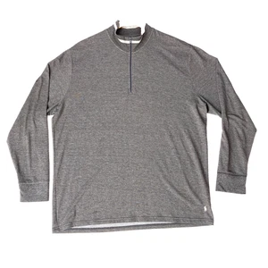 Camisa Polo Ralph Lauren Para Hombres XL Ropa de Dormir Cuarto Cremallera Ligera Cómoda Salón - Imagen 1 de 13