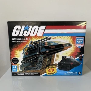 Hasbro G.I. Joe COBRA H.I.S.S. W/DRIVER 100 Piece Construction Set New / Sealed - Bild 1 von 4