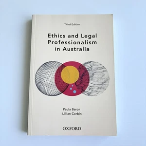 Ethics And Legal Professionalism In Australia 3rd Edition 2020 - Picture 1 of 11