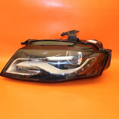 AUDI A4 S4 HEADLIGHT LEFT DRIVER 2009 2010 2011 2012 8K0941029R XENON OEM - Image 1 of 4