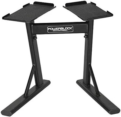 PowerBlock PowerStand Dumbbell Rack & Weight Rack 50 Pounds 600-00184-00 - Black