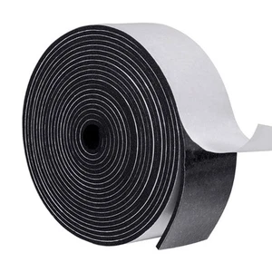 Weather Stripping Door Seal, 2 Inch Wide X 1/8 Inch Thick Adhesive Foam Tape ... - Picture 1 of 6
