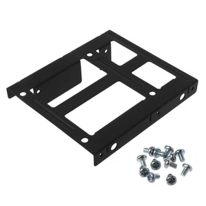 Dual Hard Drive Bay Mounting Bracket 2x2.5in to 3.5in HDD/SSD Caddy with Screws - Bild 1 von 8