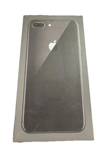 Original Apple iPhone 8 Plus nur Verpackung mit Zubehör Space Grau 256GB, Ladegerät - Bild 1 von 6