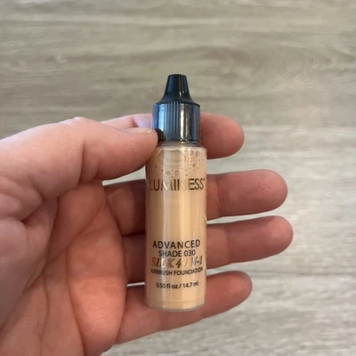 LUMINESS Silk 4-in-1 Airbrush Foundation .50 fl oz Shade 030 New Sealed! - Image 1 of 2