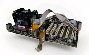 MOTHERBOARD ASUS P4B533 rev 1.04 SOCKET 478+PENTIUM 4 2GHZ+256MO DDR 266 - Foto 1 di 16