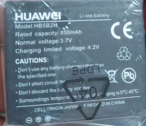 NEU Original Akku für Huawei V830 HB5B2 HB5B2H C5900 T5900 U5509 C5800 C6000 - Bild 1 von 1