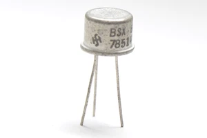 Vintage NPN Transistor von Siemens Typ BSX64-10, 80 V / 3 A / 5 W, TO-39, NOS - Picture 1 of 6