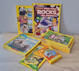 Lot of 29 National Geographic Kids Science Books Pre-reader, Lvl 1 & 2 + Games - Picture 1 of 22