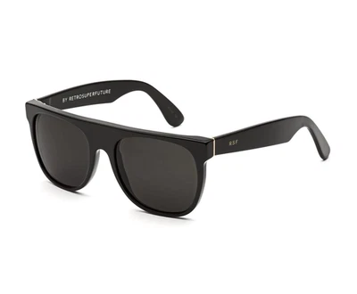 Occhiali Da Sole Retrosuperfuture Flat Top Black Unisex - Immagine 1 di 2