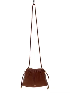 Borsa a tracolla A.P.C BOURSE NINON marrone - Foto 1 di 6