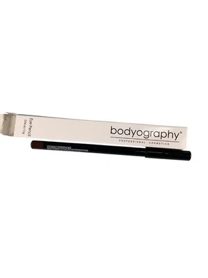 Lápiz de ojos cosmético profesional Bodysography negro nogal maquillaje de larga duración Foto 1 de 4