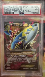 Mega Sharpedo EX #XY200a - 2017 Pokemon XY Black Star Promo FA - PSA 9 🦈💦🦈💦 - Imagen 1 de 2