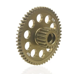 52T/17T Alu Diff Spool Counter Gear for Tamiya Bullhead Super Upgrades Parts - Picture 1 of 6