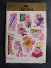 Vintage Pink Panther Stickers - 1980s  -  New Sealed - Hallmark United Artists