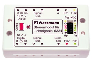 Viessmann 5224 - Control Modules for Light Signals Digital/Analogue - New - Picture 1 of 1