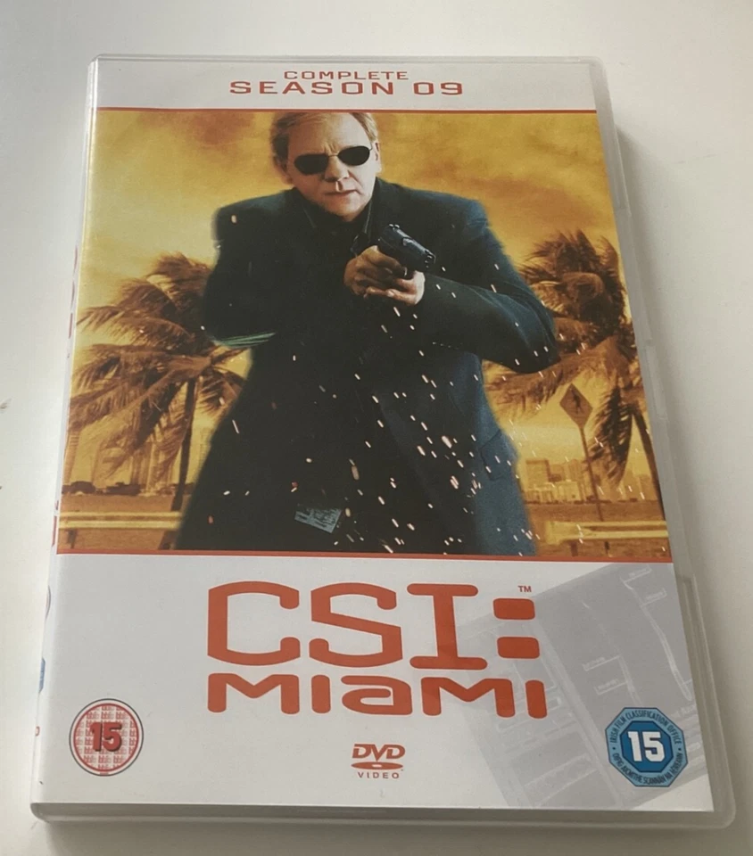 C.S.I. - Crime Scene Investigation - Miami - Series 9 - Complete (DVD, 2012) - Image 1 of 1