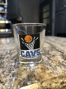 Vintage NBA Cleveland Cavaliers Shot Glass 1990’s Logo 1 Owner Excellent - Bild 1 von 5