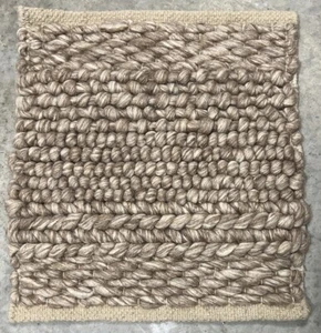 Surya TAH-3705 Tahoe Area Rug, 18”x 18”, Beige - Picture 1 of 2