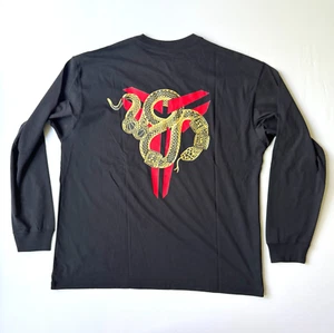 Kobe Year of the Mamba Nike Mens Size L Black Long Sleeve Shirt NEW - Picture 1 of 6
