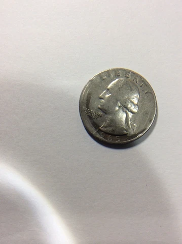 1965 Silver Quarter Error No Mint Mark Rare MUST SEE PICS/DESCRIPTION Cover