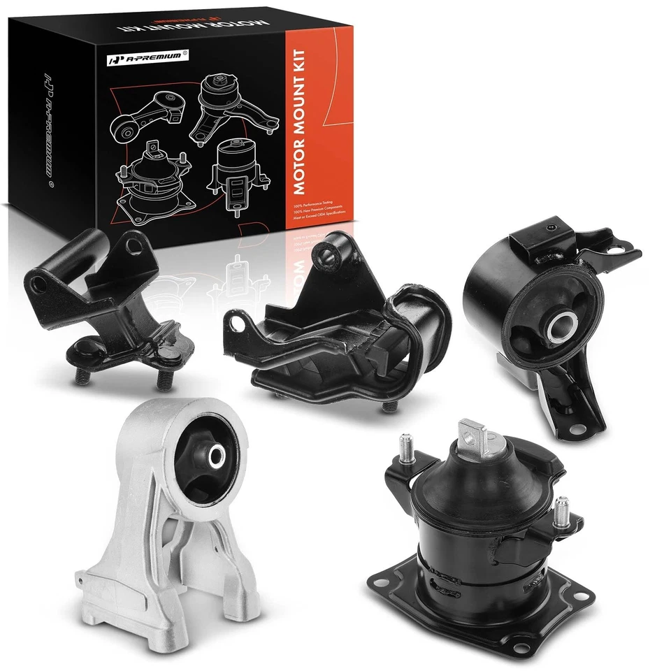 JUEGO DE 4 SOPORTES DE MOTOR Y TRANSMISIÓN PARA HONDA ODYSSEY 2011-2017 3,5 L, 6 VELOCIDADES. Foto 1 de 2